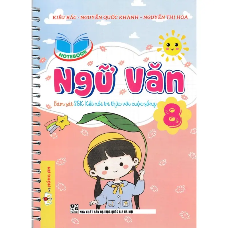 SÁCH - notebook ngữ văn 8 (bám sát sgk kết nối tri thức với cuộc sống) + HA 0