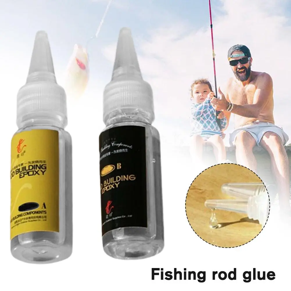 Keo Dán Cần Câu, Keo AB Resin Epoxy, Keo Trong Suốt, Cho Dây V3K8