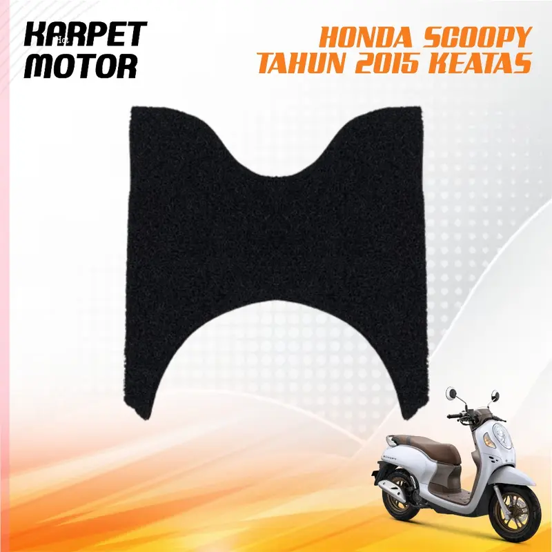 Karpet Motor Scoopy 2022 Terbaru / Alas Motor Honda SC / Karpet mie bihun keren 0