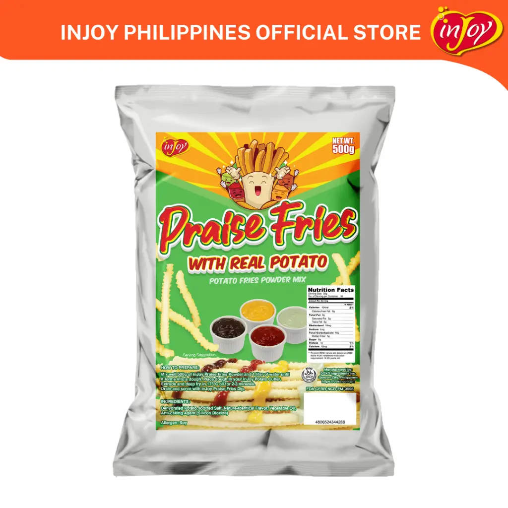 InJoy Praise Fries with Real Potatoes 500g - TikTok Shop Philippines
