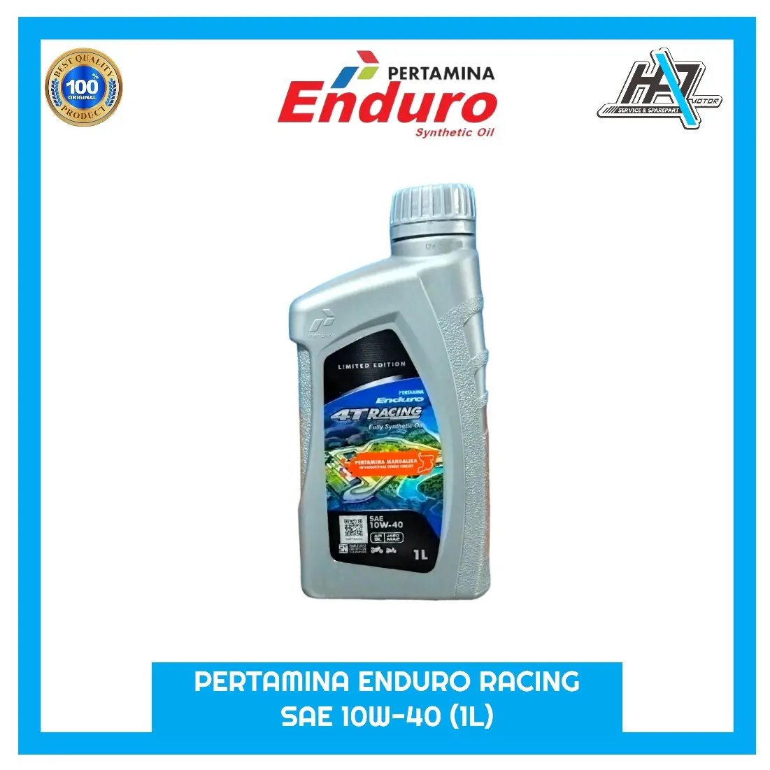 Oli mesin Pertamina Enduro Racing 10W-40 1Liter