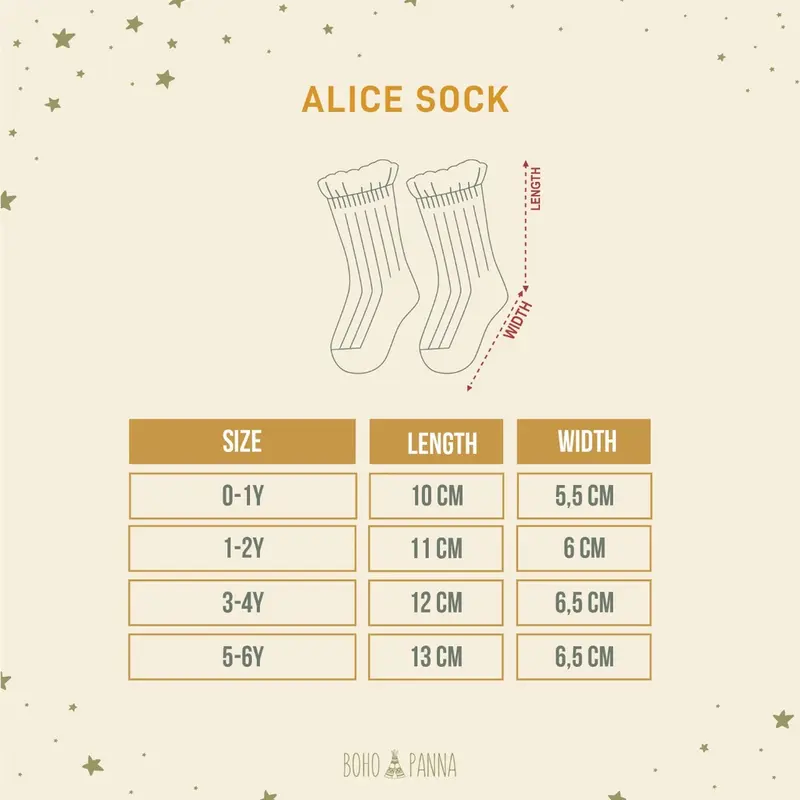 BOHOPANNA CURLY SOCK / ALICE SOCK / RUFFLE SOCKS/ KAOS KAKI ANAK/ GIRLS SOCKS 4