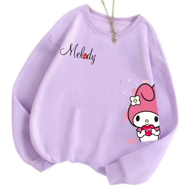 Baju Kaos Anak Perempuan Lengan Panjang 3-15 Tahun 7
