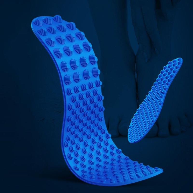 Sports Shoe Sole Soft Massage Insoles Acupressure on Foot Shock Absorption Men Women Shoe Sole Sweat Absorption Comfort Shoe Pads for Feet 4