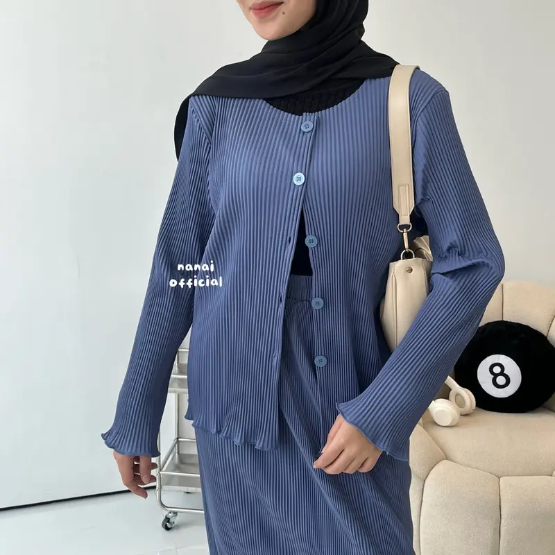 WAVY OUTER/ PLISKET CARDI/ OUTER PLISKET 3