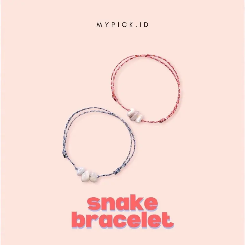 SNAKE BRACELET FRIENDSHIP COUPLE GELANG PERSAHABATAN