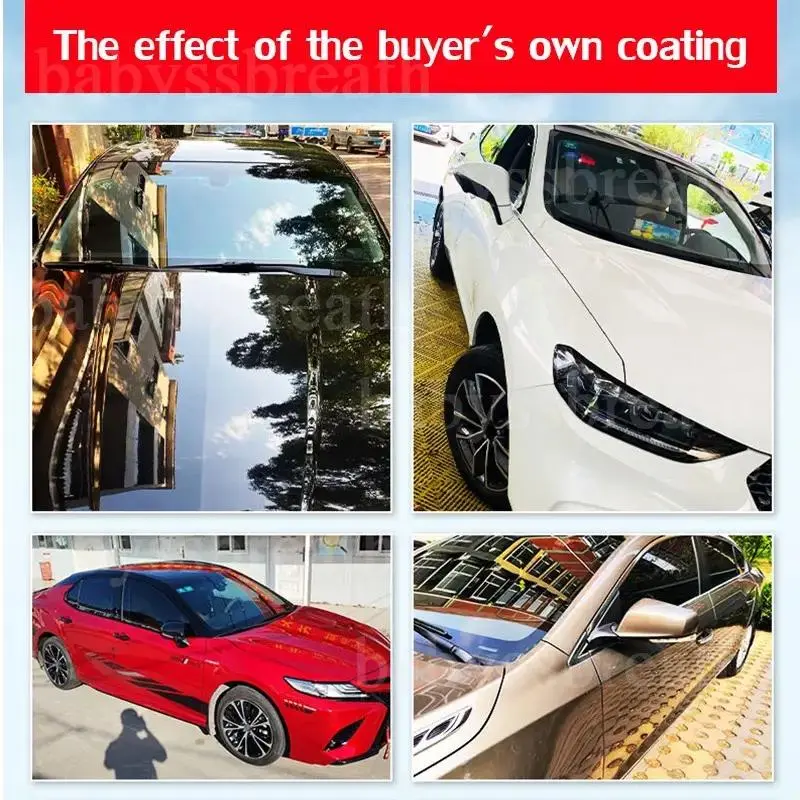 Multifunctional 3 In 1 Ceramic Coating for Car, 1 Count Ceramic Car Paint Spray, Rapid Ceramic Spray Coating Agent, Professional Car Paint Care Supplies 5