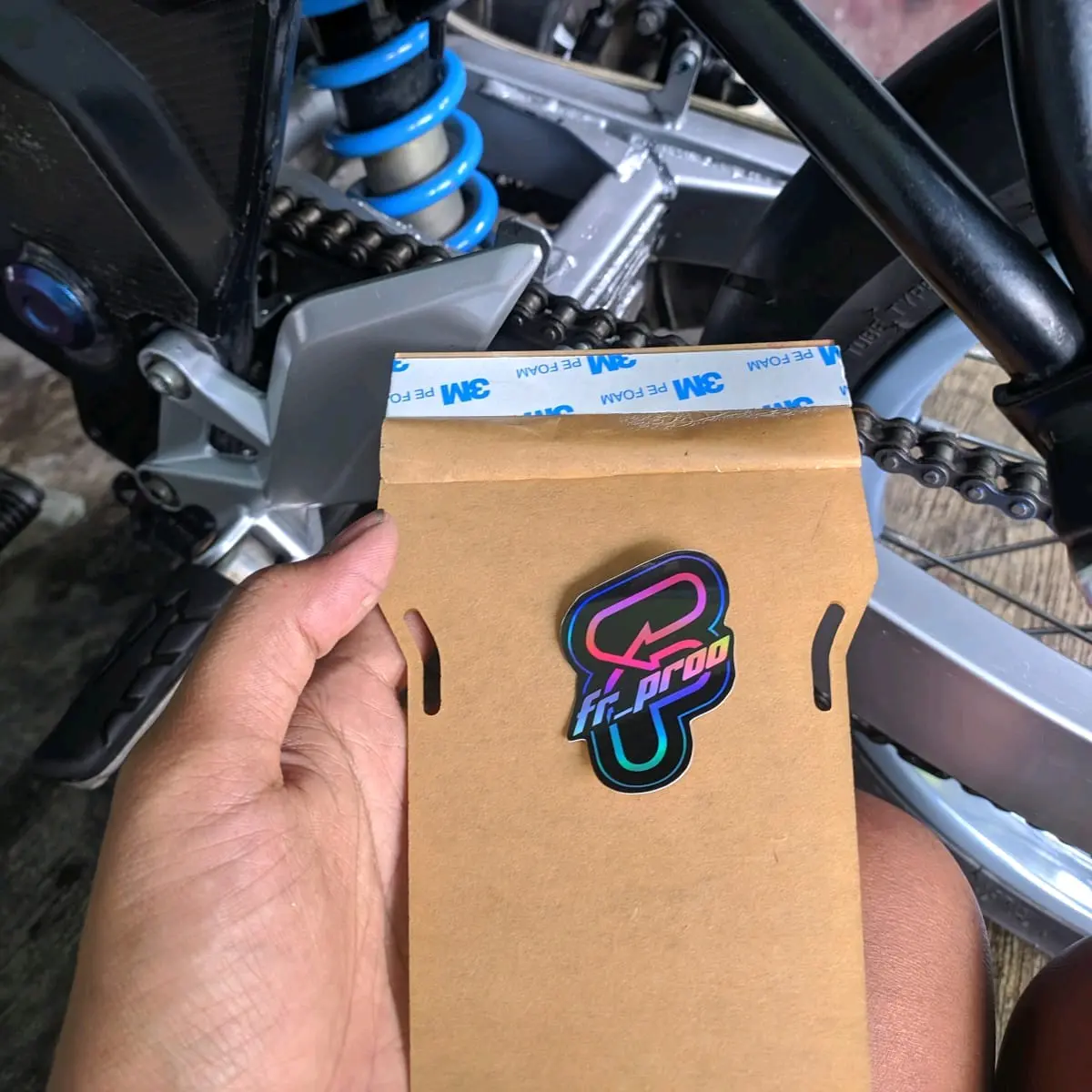 cover shock old cb150r mika akrilik