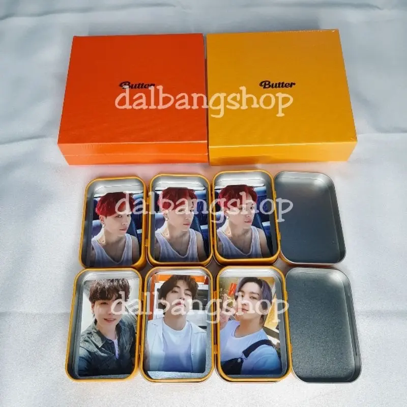 [Ready Stock] BUTTER POB Weverse - Photocard + Tin Case