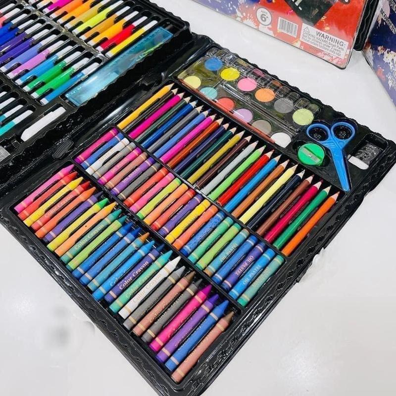 Sét bút màu 150 chi tiết full box (cho bé yêu) 2