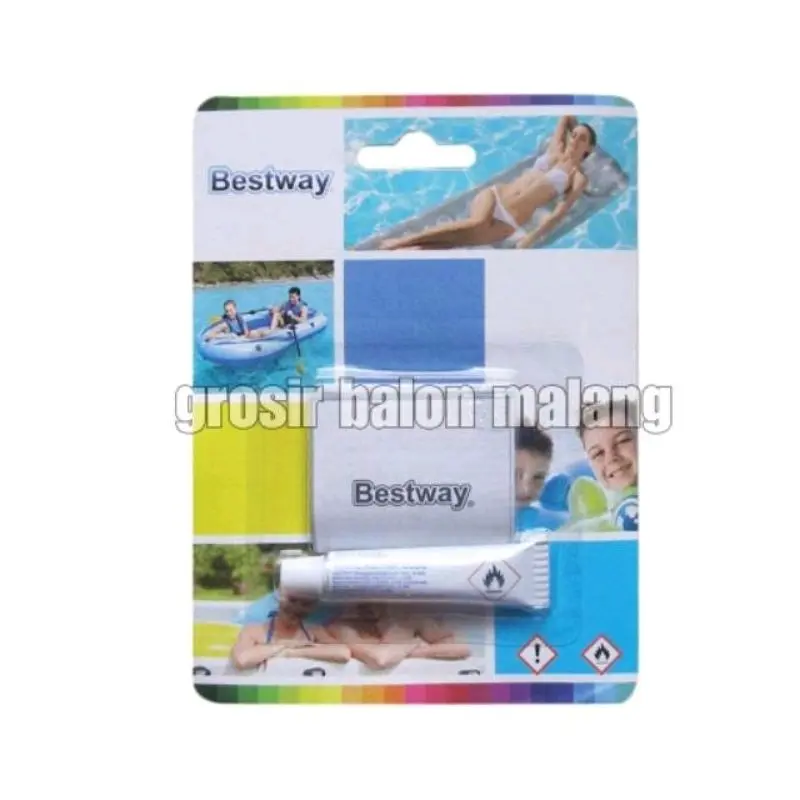 LEM PENAMBAL PELAMPUNG KOLAM KASUR ANGIN ORIGINAL BESTWAY