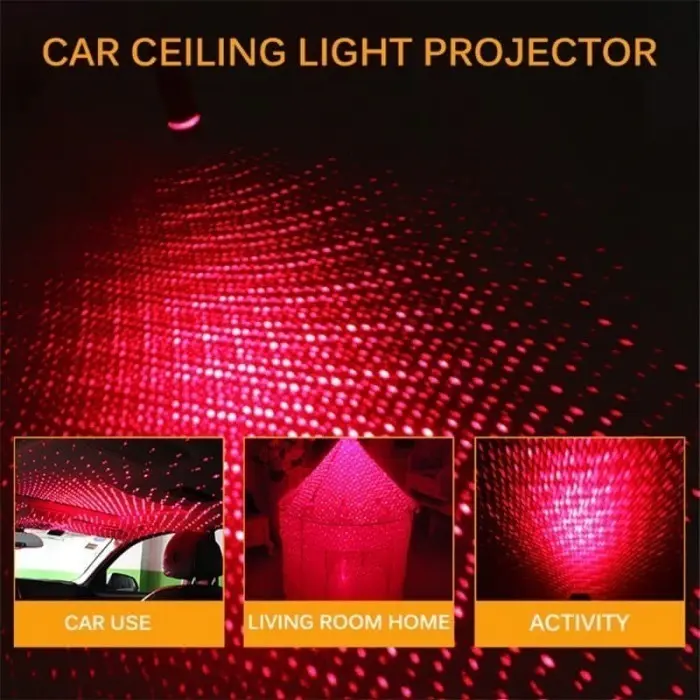 Lampu LED Interior Mobil - USB Car Light Atmosphere 2