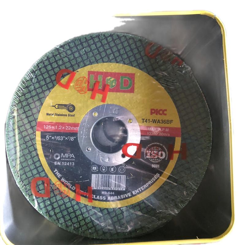 Đá cắt sắt- cắt inox chính hãng HD phi 100-125-150mm 7