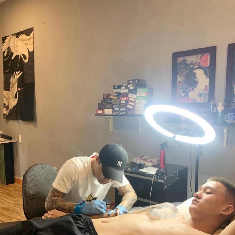 (HỎA TỐC HCM) Đèn LIVESTREAM HQ 18 45cm, Đèn Hỗ Trợ Ánh Sáng Livestream, Làm Spa, Phun Xăm, Chụp Ảnh ( BH 2 NĂM) 5