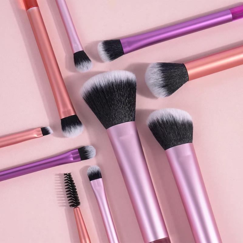 Product Introduction of 10pcs/set Durable Professional Makeup Brush Set Soft Bristles Multifunctional Makeup Brush Kit Makeup Tool 17
