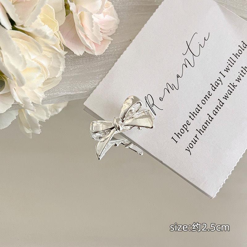 Product Introduction of Bow hair clip, sweet and cool girl's small bangs clip, side hair clip, duckbill clip 19