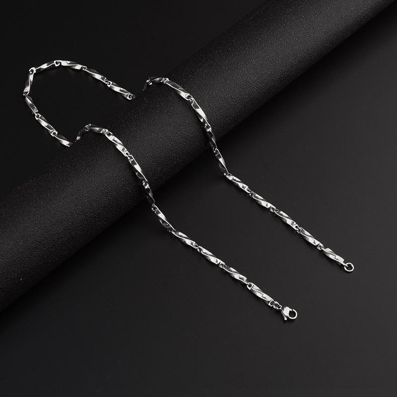 Vòng Cổ Thép Titan Cho Nam Và Nữ, Dây Chuyền Cặp Đôi