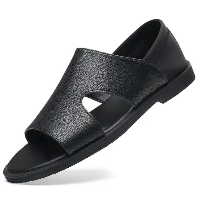 sandal kasual pria sandal kekinia. baru slop slip on