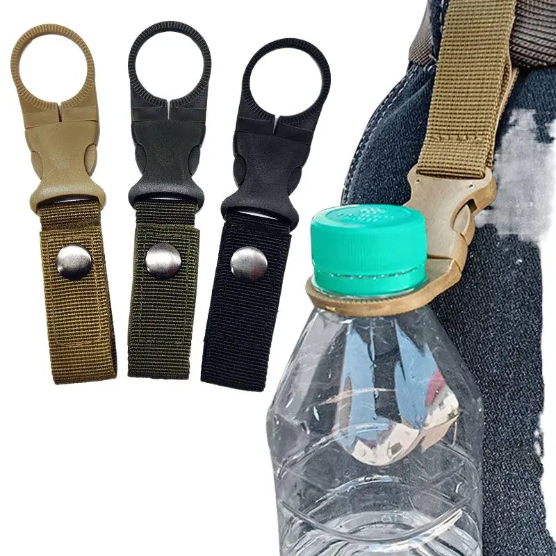 Kẹp Chai Nước, Ngoài Trời, Kẹp Chai Đồ Uống, Kẹp Tháo Nhanh Chai Nước Khoáng, Móc Mỏ Đại Bàng, Móc Leo Núi, Móc Cắm Trại, Dụng Cụ Cầm Tay