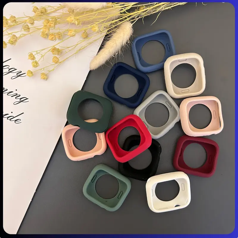 MUZ Bumper untuk Smartwatch ukuran 38mm 40mm 42mm 44mm 45mm TPU 4