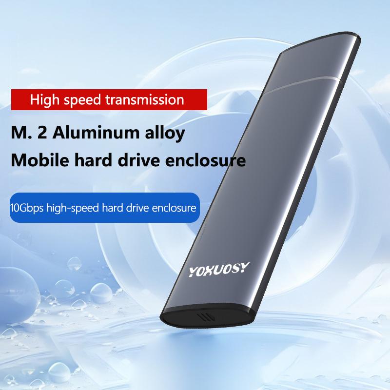 M2 NVMe SSD Enclosure 10Gbps PCIe SSD Case Portable Box For M.2 ...