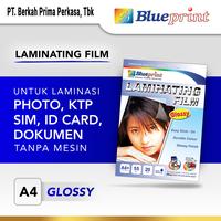 Gambar Kertas Film Laminating A4 BLUEPRINT Laminating Cold - 20 Lembar - Glossy dari Blueprint Indonesia Kota Administrasi Jakarta Utara 1 Tokopedia