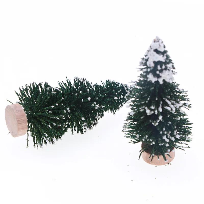 Product Introduction of 1Pc 1:12 Dollhouse Miniature Christmas Tree Cedar Tree Snowflake Pine Needle Tree Doll House Garden Decor Toy Accessories 34