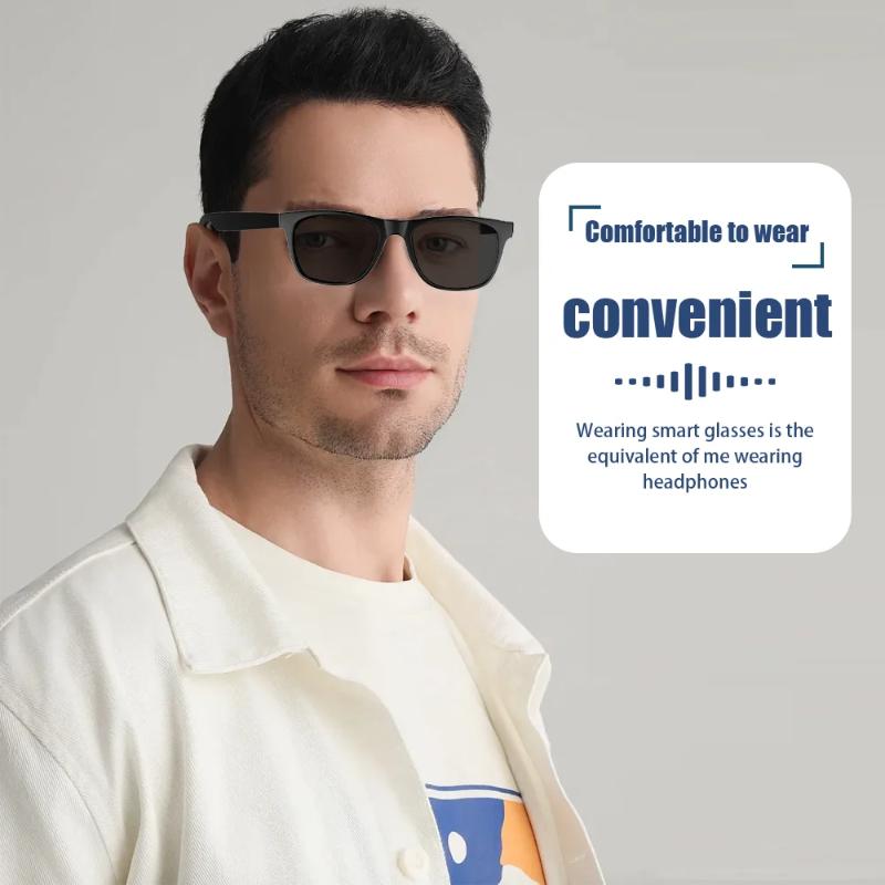 Smart Wireless Bluetooth Glasses Listen to Music Answer the Phone Men and Women Fashion Anti-blue Light Smart Glasse 2025 New