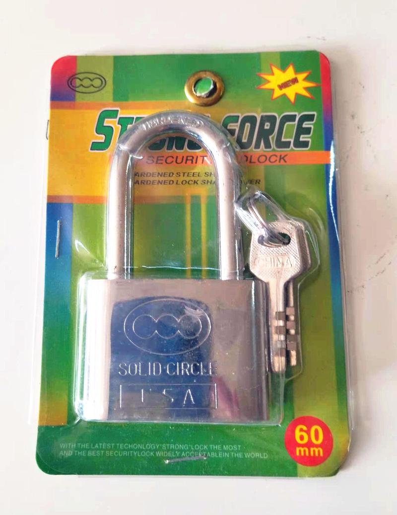 Product Introduction of 【Original】 Heavy Duty Stainless Steel Anti-theft House Lock Padlock Padlock for Gate Long Shackle Pearl Satin 9