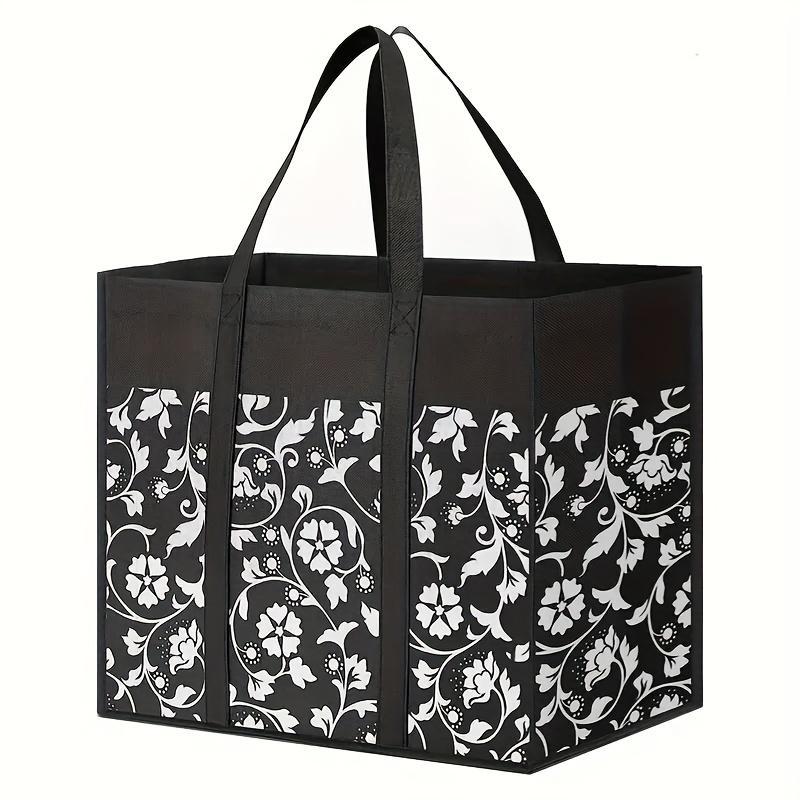 Reusable Shopping Bag, 1 Count Foldable Tote Bag, Storage Bag for Home Office School, Home Organizer for Daily Use 8