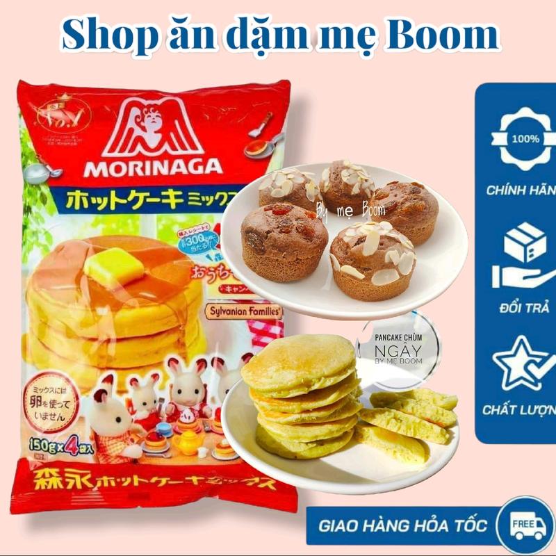 Bột làm bánh hotcake/pancake/muffin...Morinaga Nhật 0