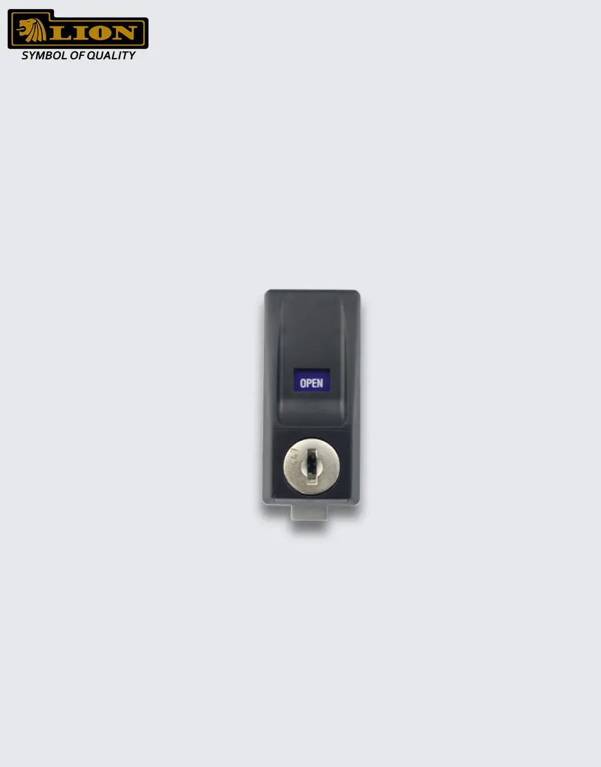LION Sliding Door Lock for Steel Cupboard L31, L31K