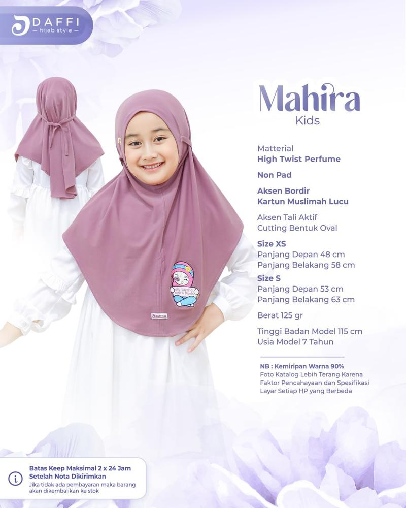 Product Introduction of Jilbab bergo anak mahira kids bordil 1