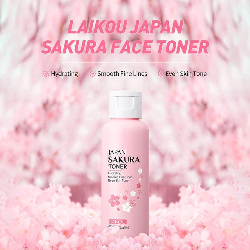 Product Introduction of Sakura Toner Shrinks Pores And Softens Toner Hydrating And Moisturizing Delicate Moisturizing Skin Hydrating 100ml 30