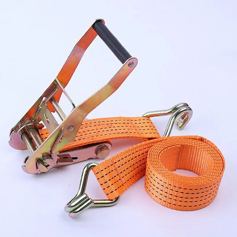 10 Ton Tali Kecepatan Ratchet Tie Down 4 cm x 6M/8M/10M 5CMx 6M/8M ,Lashing Track Trek Belt Trackbelt Tali Pengikat Barang Truck， Ratchet Tie Down 4 cm X 4M/6M/8M/10M 5 cm X 6M/8M 2
