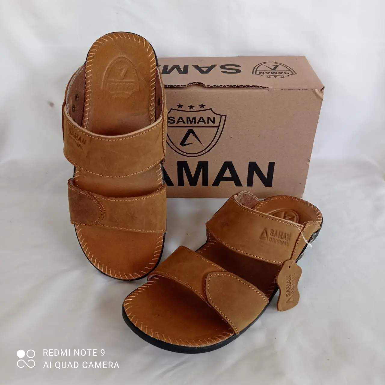 SANDAL KULIT PRIA ORIGINAL SAMAN FULL KULIT sandalpria wanita sendalcowok laki