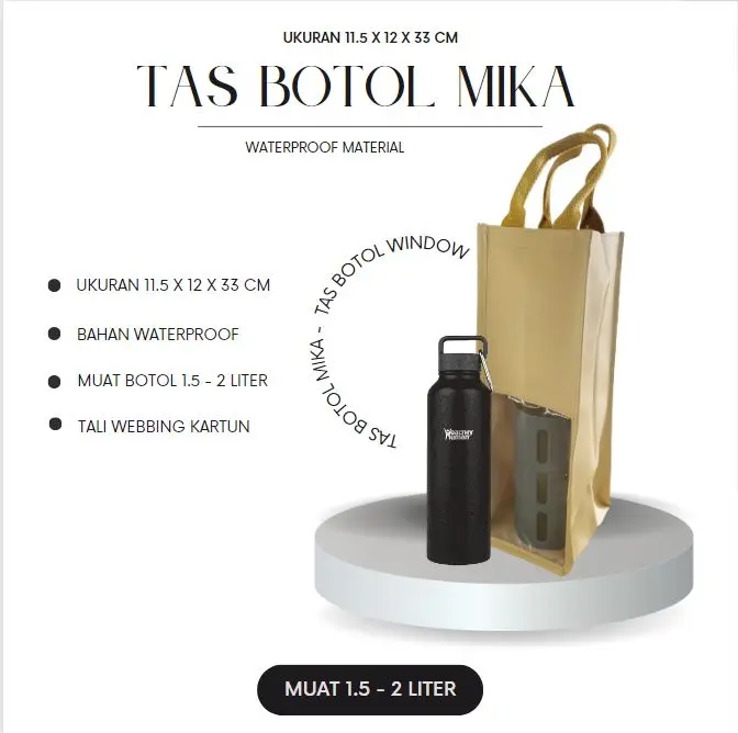 TAS BOTOL MINUM TAS BOTOL 2 LITER TAS BOTOL AIR MINUM