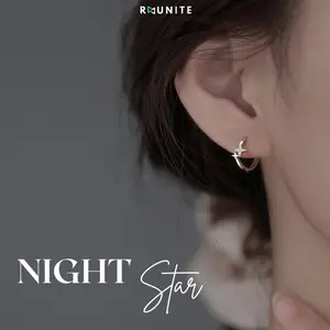 Reunite Jewelry - Anting Wanita Perak S925 - Night Star