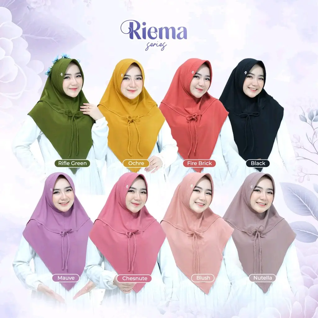 hijab instan riema series by daffi hijab