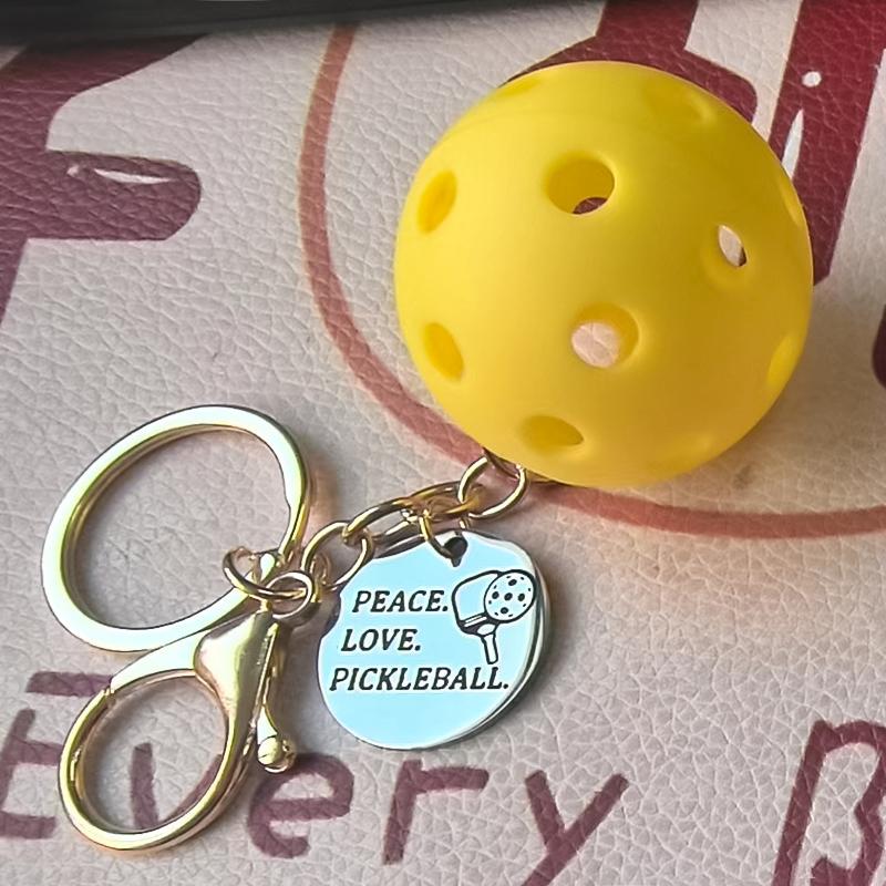 Product Introduction of 1Pc Stainless Steel Key Chains for Women Gift Fitness Outdoor Key Rings Cute Sports Jewelry 19