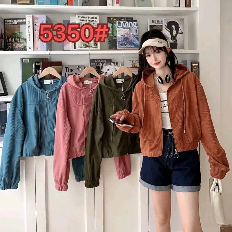 JACKET CORDOROY WANITA IMPORT / JACKET KEKINIAN CORDOROY FIT TO XL Polos 4