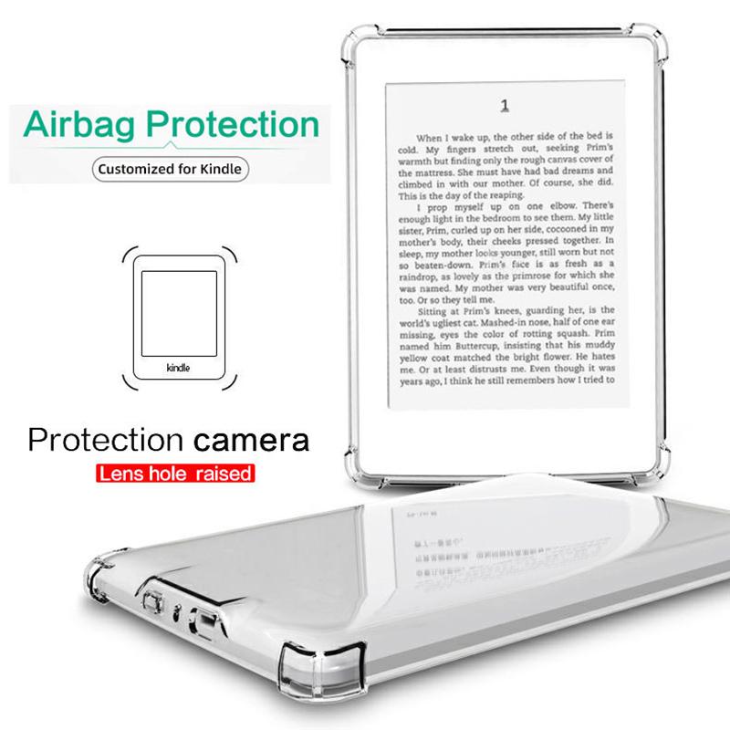 Product Introduction of Air-Bag Transparent Protective Case For Kindle Paperwhite 1/2/3/4/5 For Kindle Fire For Kindle Oasis 2/3 For Kindle HD 8/8 Plus 13