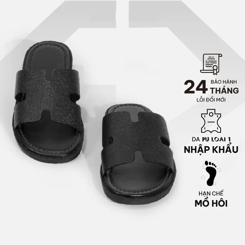 Dép hờ  , dép thời trang .dép da giá rẻ, đi êm chân  chống nước   . 7