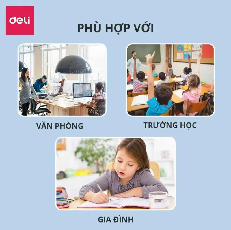 [Hương Nấm Store] Bút bi mực gel Deli G118 0.5mm, màu sắc đa dạng, nhanh khô, viết đều trơn tru, lâu hết mực 6
