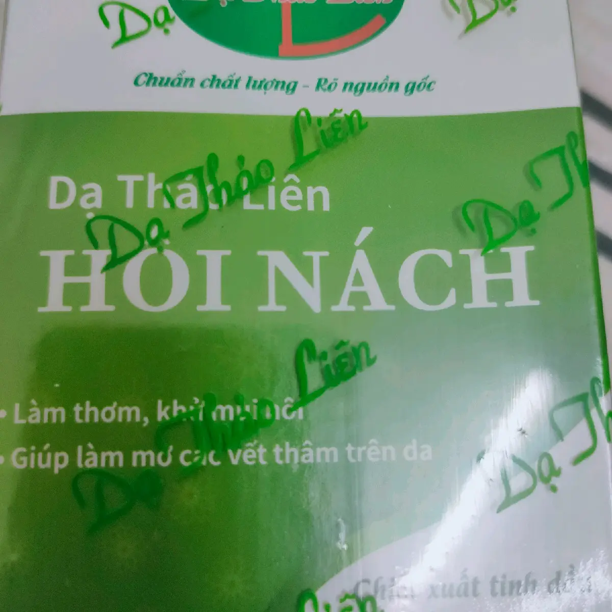 sản phẩm trị hôi nách từ thảo dược