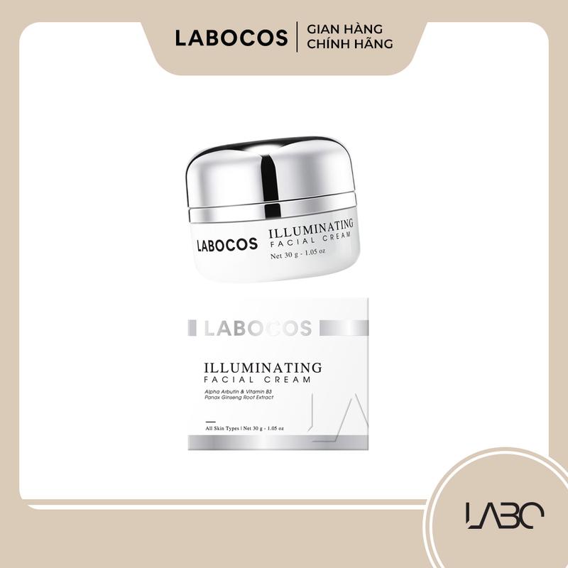 F17_Kem Face Hỗ Trợ Dưỡng Trắng, Căng Bóng Da Mặt 30g - ILLUMINATING FACIAL CREAM LABOCOS