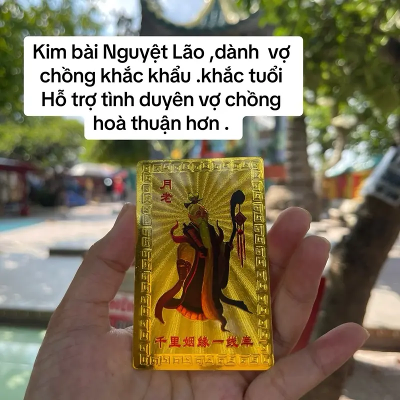 Nguyệt lão se duyên - Phụ kiện trang trí hình nguyệt lão