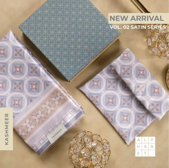 N♥SK SAJADAH TRAVEL KASHMEER WATER REPELLENT - SATIN SERIES J❤12