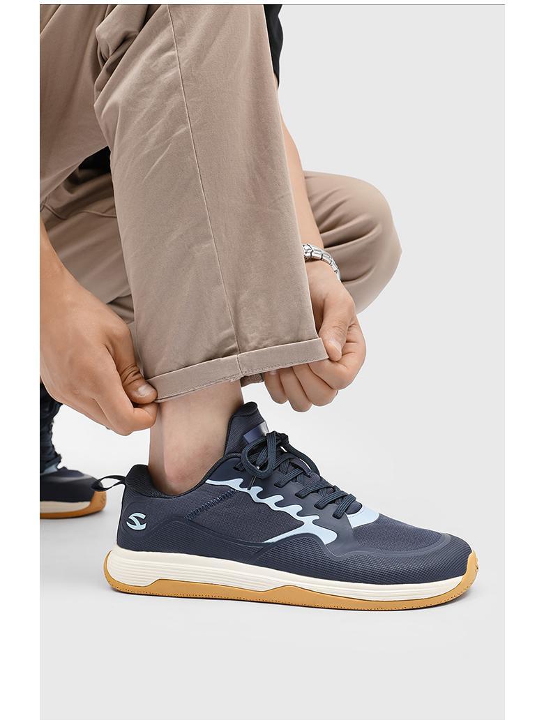 Product Introduction of HOBIBEAR Men's shoes, sports shoes, low cut men's single shoes, outdoor wide toe walking shoes, trendy running shoes 14