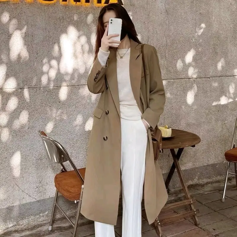 Áo Blazer dáng dài dày dặn hàng nhập Quảng Châu